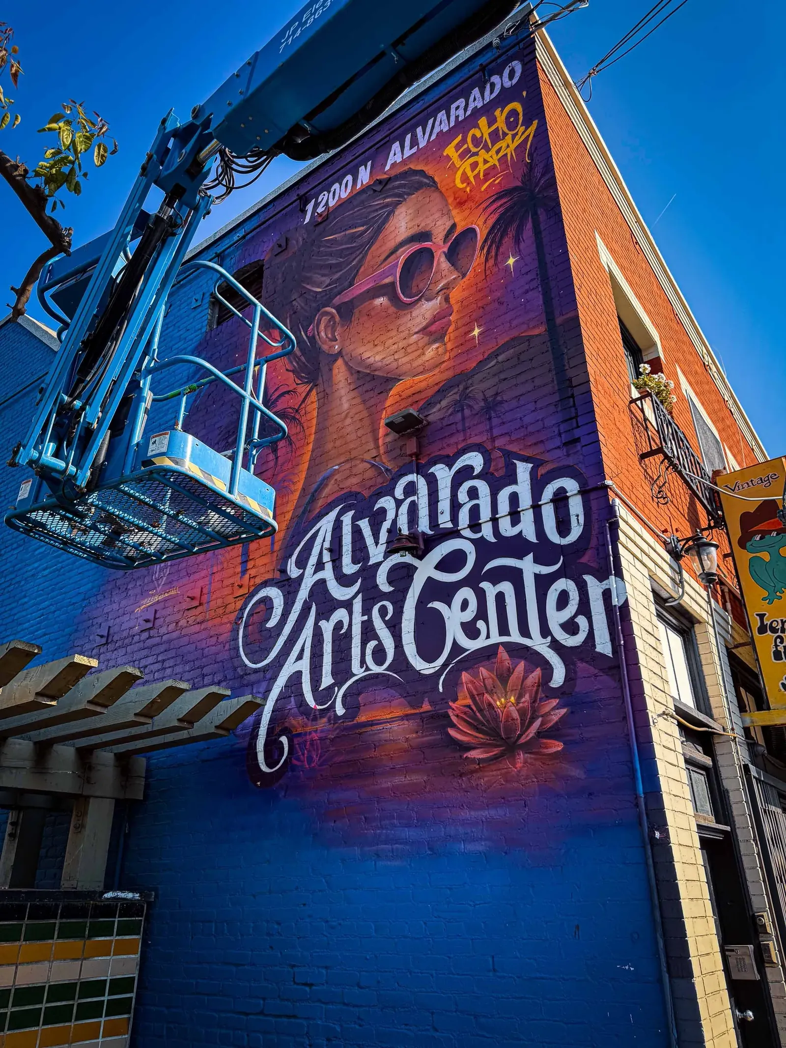Alvarado Arts Center, Echo Park mural, Echo Park, Los Angeles