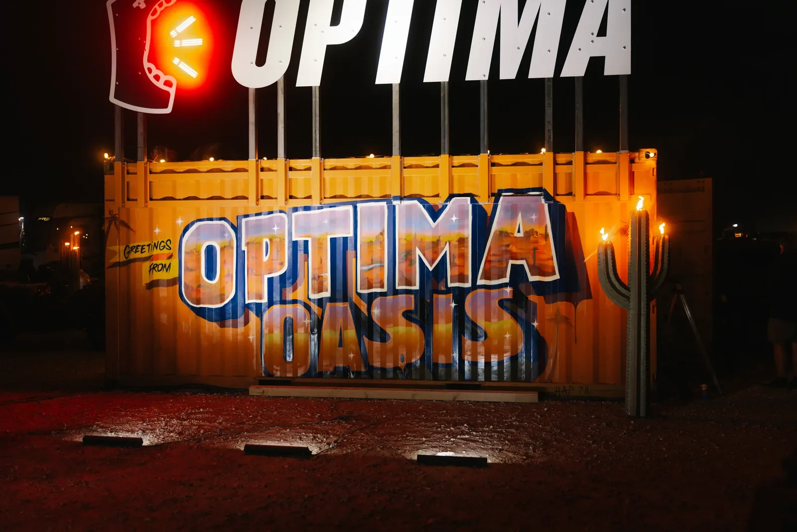 Optima Batteries, Live mural at King of the Hammers, King of the Hammers