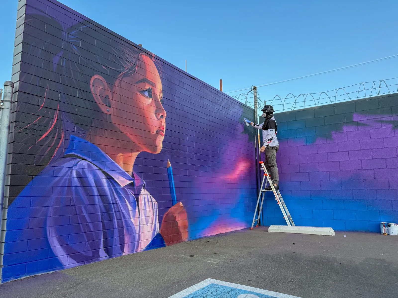The Salvation Army, Day care mural, Los Angeles